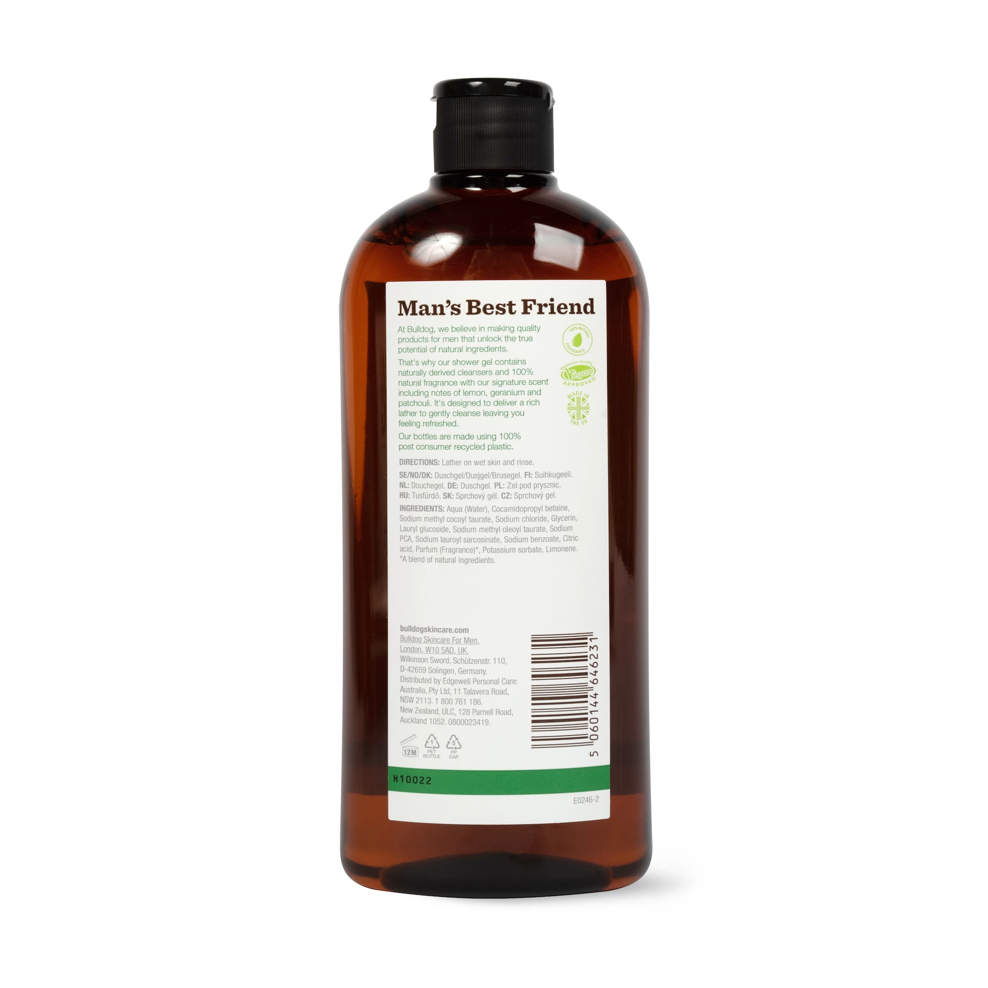 Gel de duș original 500 ml - Bulldog