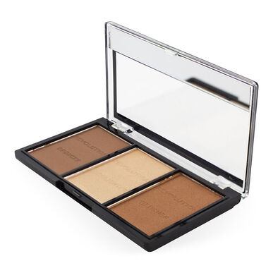 Komplet za posvetlitev in oblikovanje obraza Makeup Revolution Ultimate Brighten And Sculpt odtenek Light/Med 04, 11 g