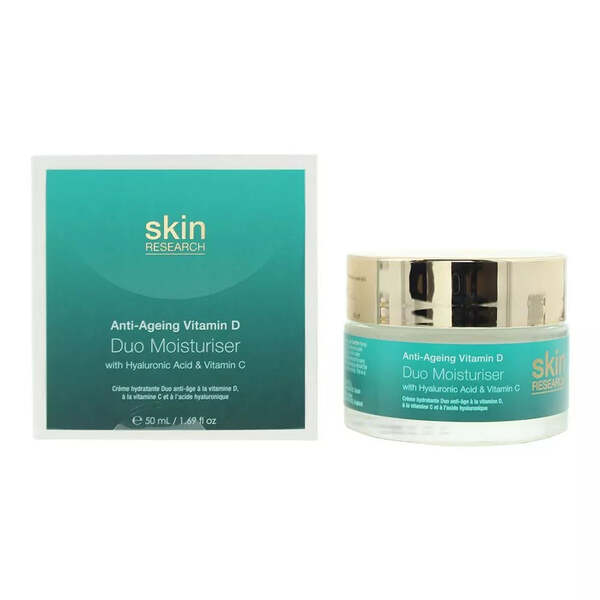 Skin Research Vitamins C&D Hyaluronsäure Feuchtigkeitscreme 50ml