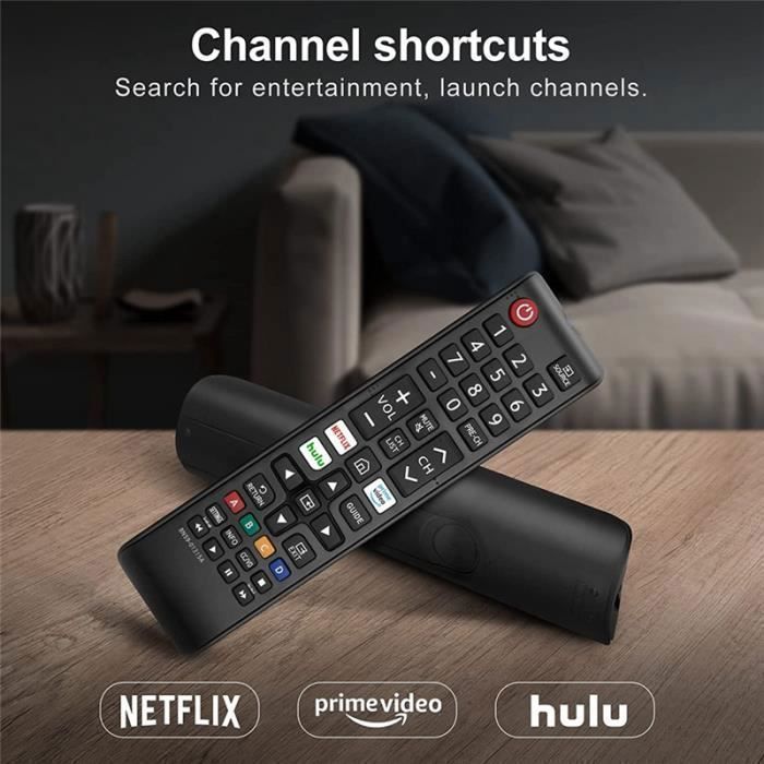 Mando a distancia universal - SODIAL - Compatible con Smart TV - Paquete de 2 - Infrarrojos - No requiere programación
