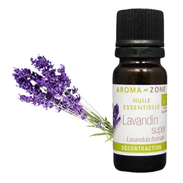Biologische Lavandin Super etherische olie uit de Provence 10 ml