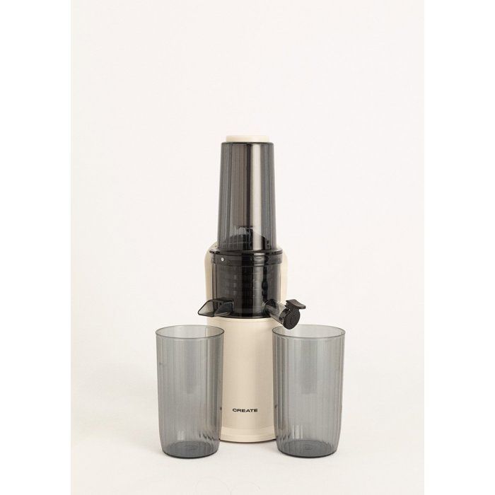Extracteur de jus lent - Create - Mini - 150W - Fonction inverse - Format compact
