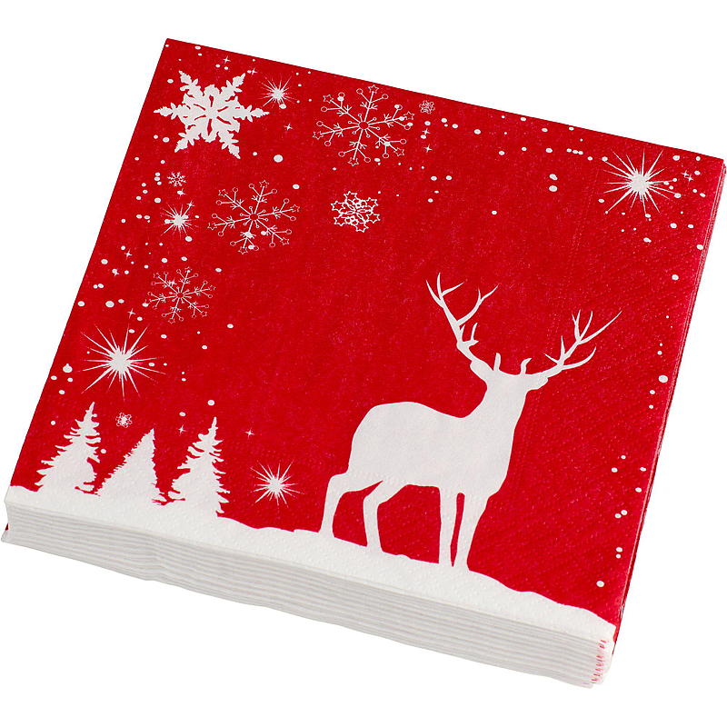 Vie Eco Servetter 20-pack 33x33 cm Julmotiv
