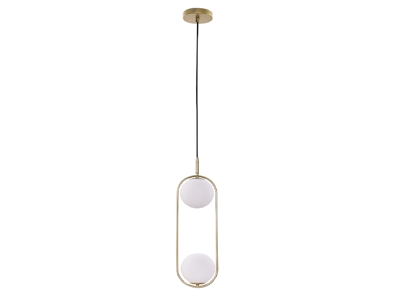 Lampa wisząca Cordel 2-punktowa złota