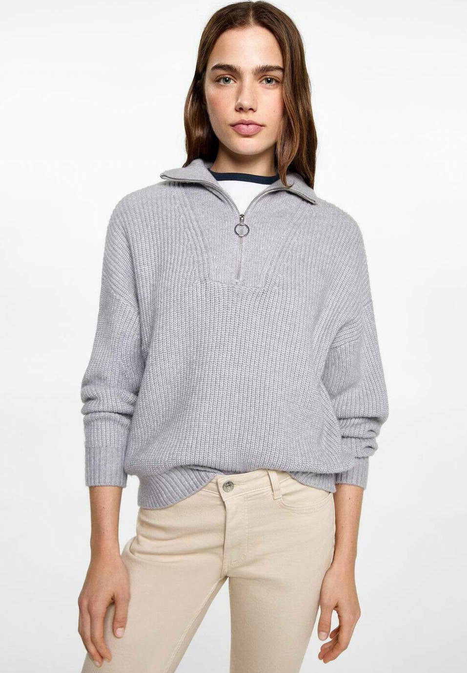 Jean évasé Mango Kids - sable