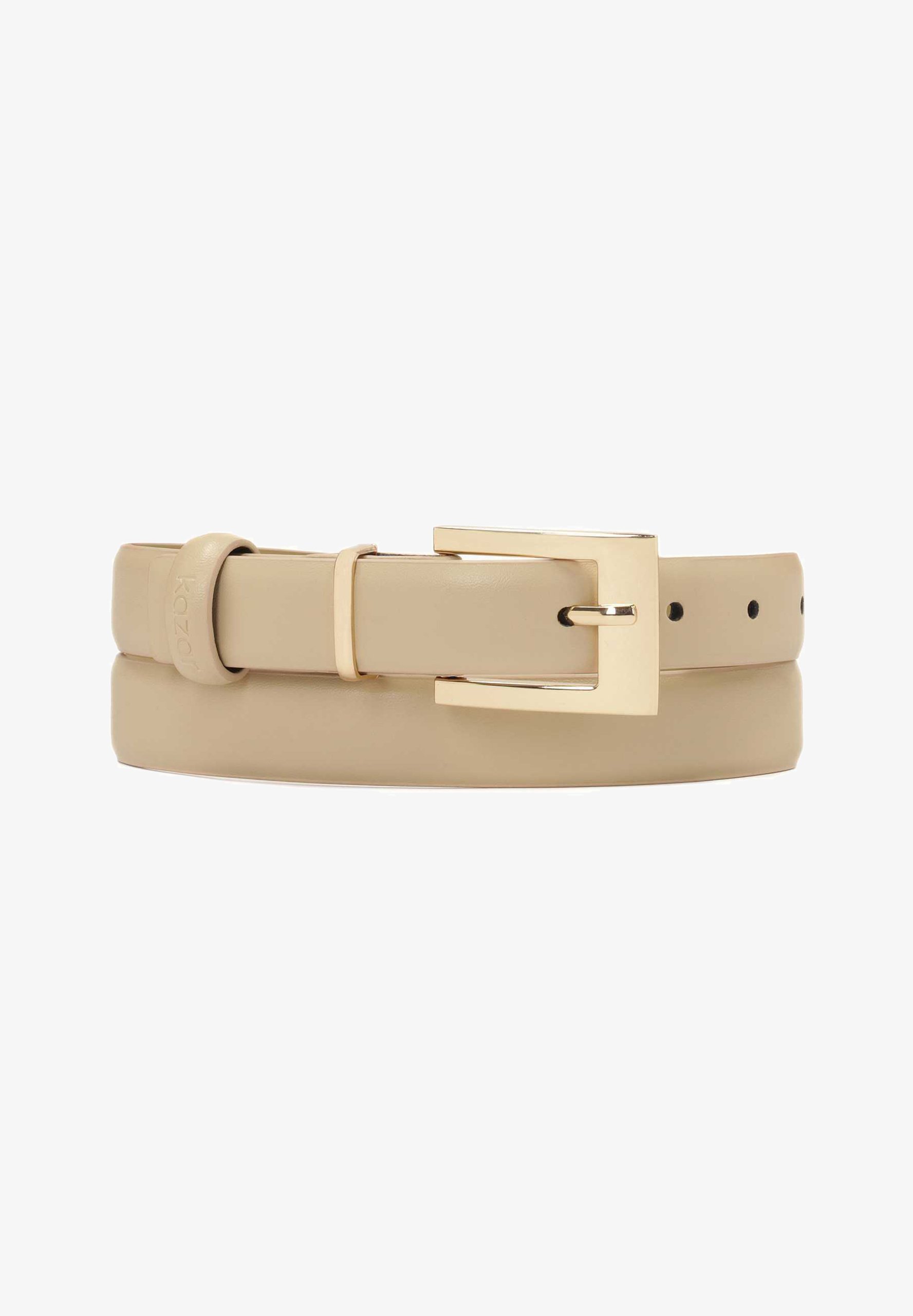 Kazar AGUADA - Riem zakelijk - beige