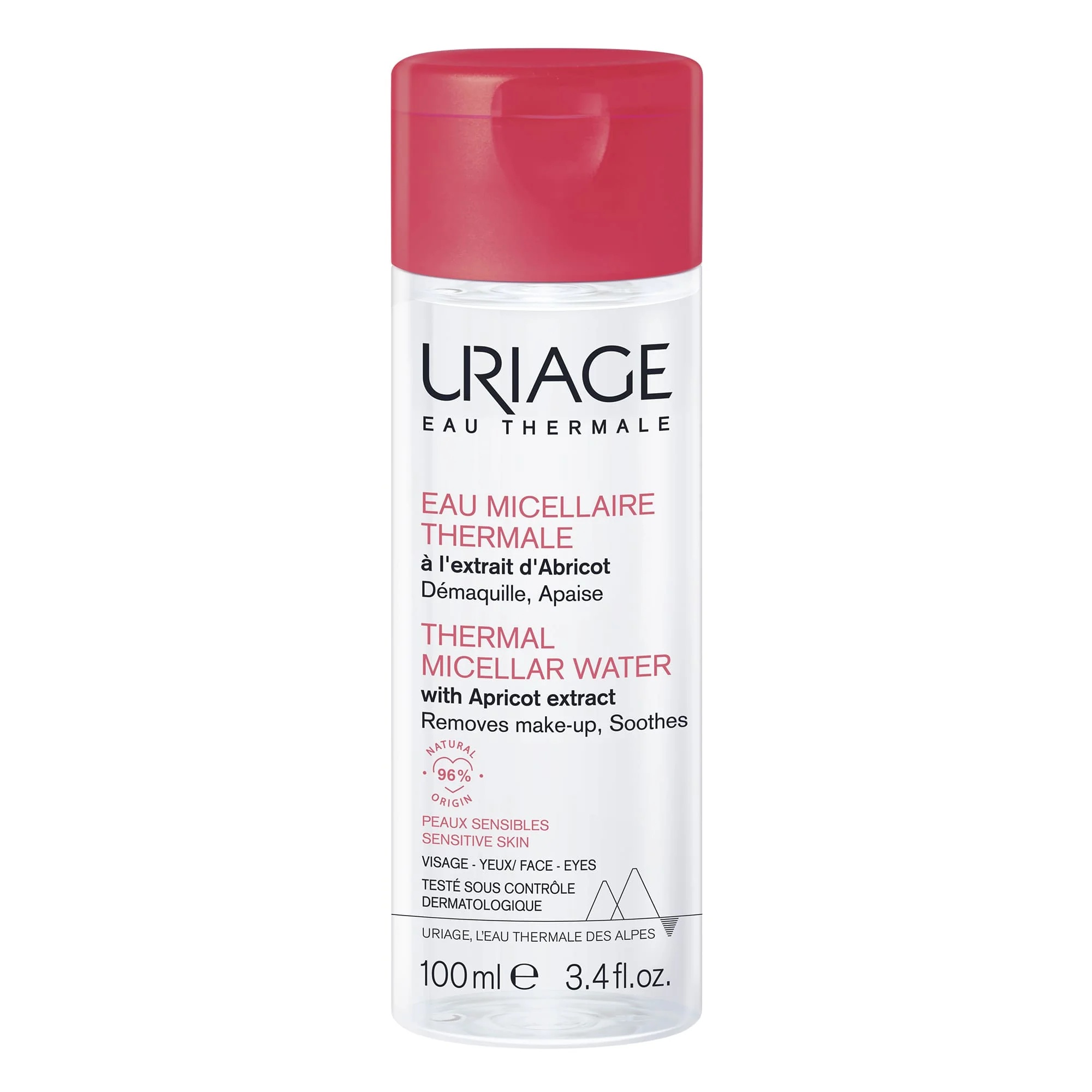 URIAGE Uriage Eau Micellaire Ps 100 ml zonder spoelen