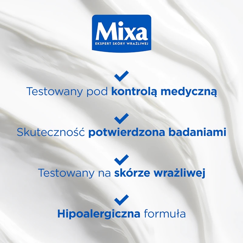 Mixa Niacinamid Bright ķermeņa losjons – izgaismojošs un mitrinošs pieniņš ar niacinamīdu