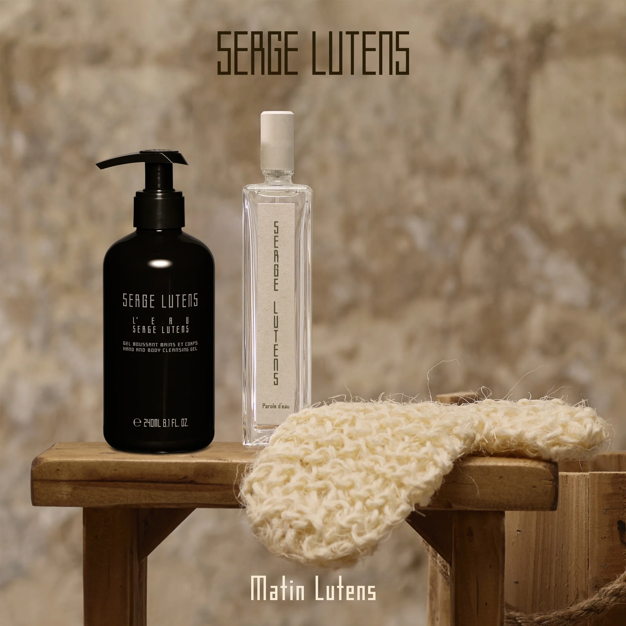 Matin Lutens Dans Le Bleu Qui Pétille - Gel Moussant Mains et Corps - Bagno e Doccia, Detergente Mani
