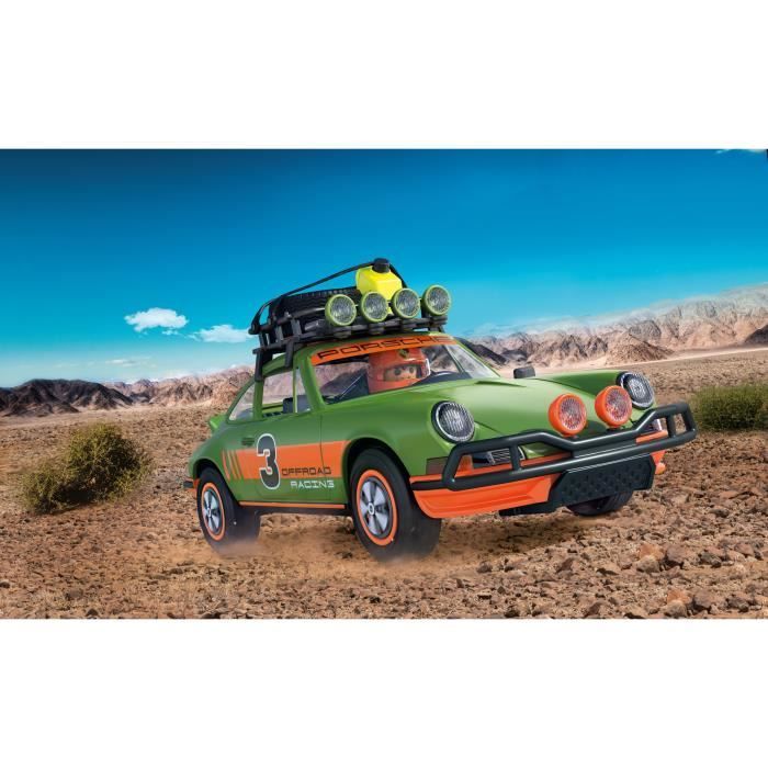 PLAYMOBIL 71436 Porsche 911 Carrera RS 2.7 Offroad Edition, Oldtimer, Erwachsene, Sammlerauto