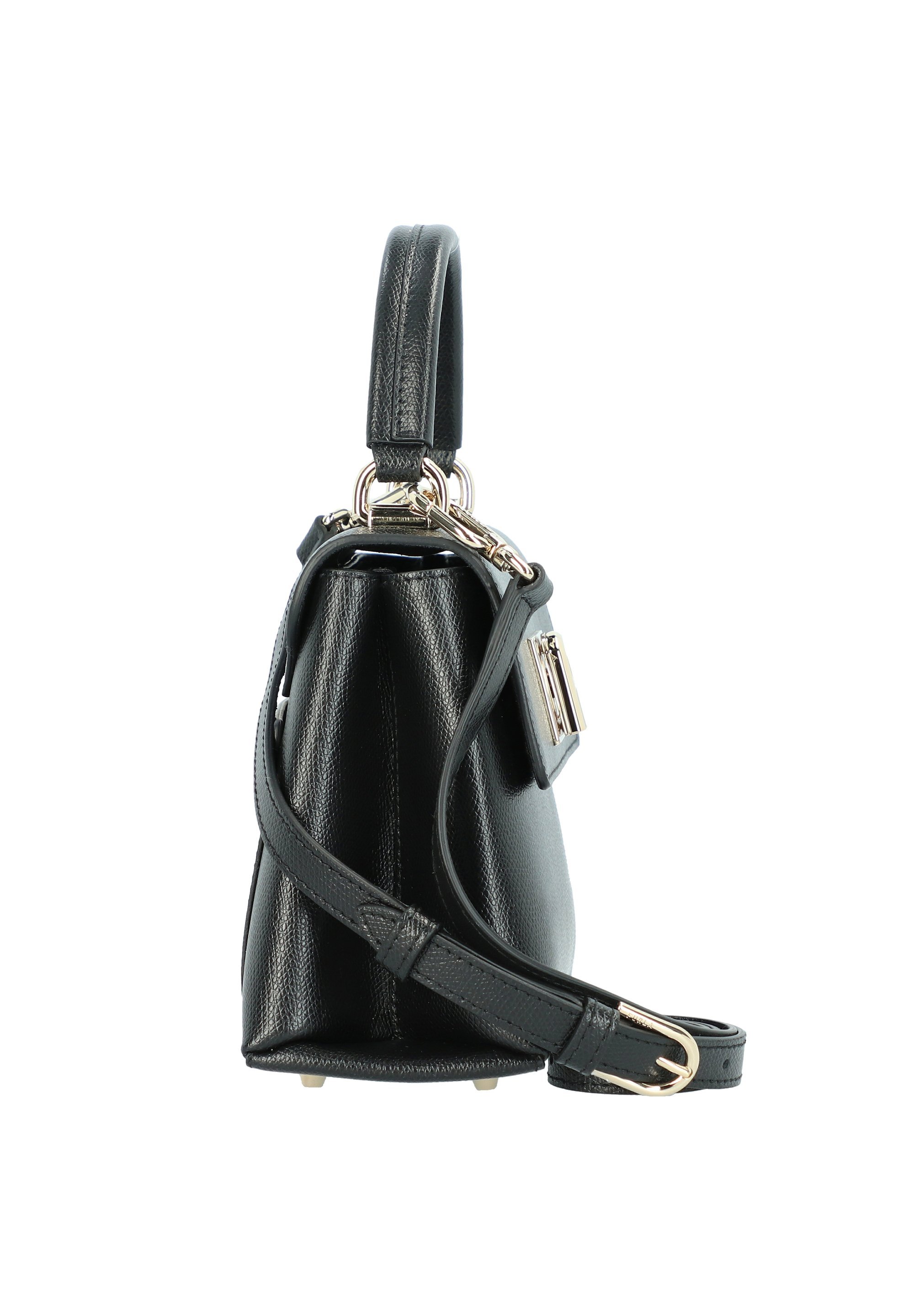 Furla MINI TOP HANDGREEP - Handtas - zwart