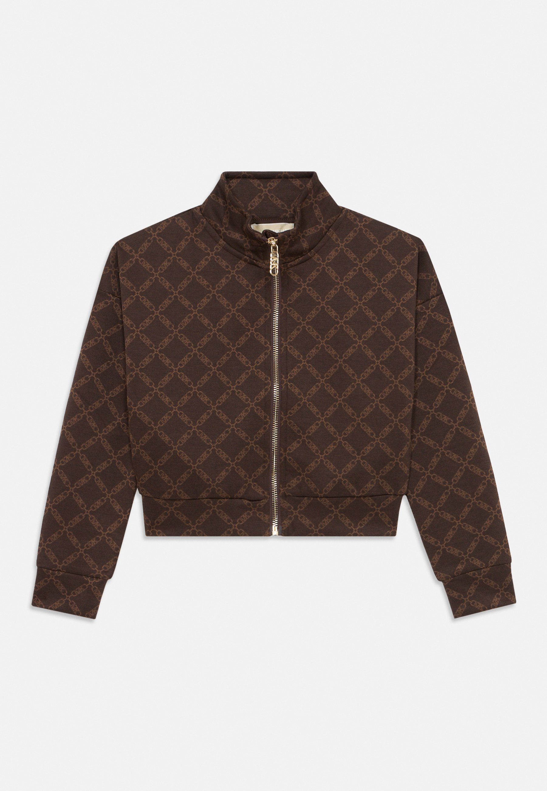 Michael Kors Kids ALL OVER - Trui met rits - bruin