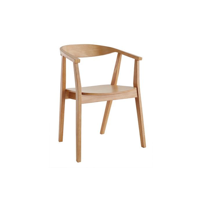 Miliboo - Sedie scandinave in legno chiaro (set da 2) BAHIA