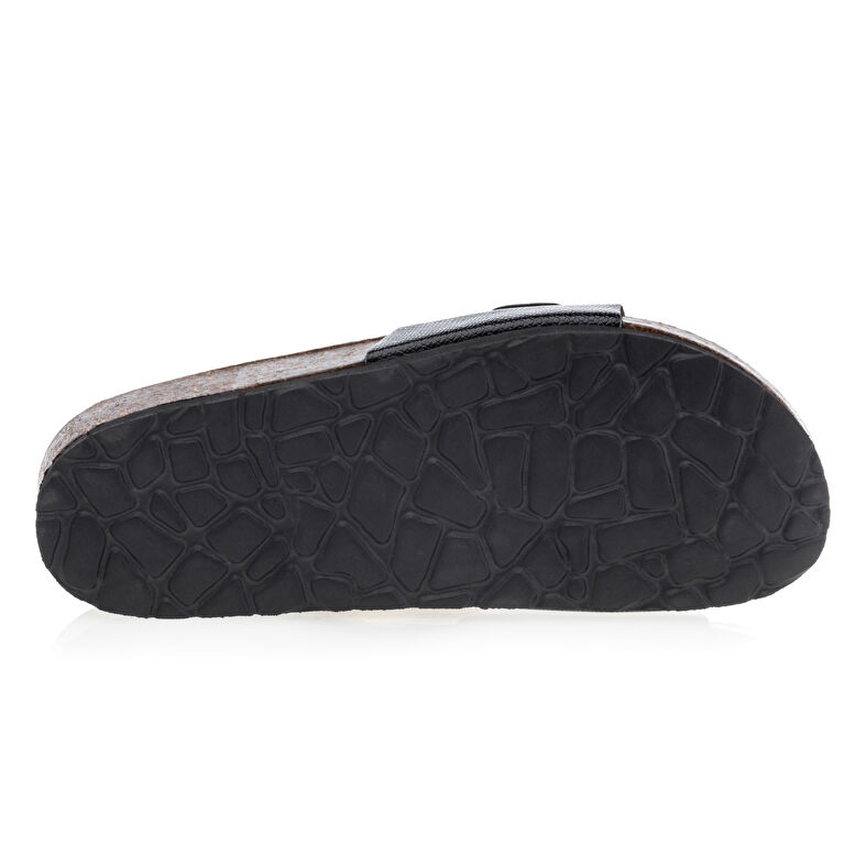 Sandali neri da donna / Scarpe aperte in punta