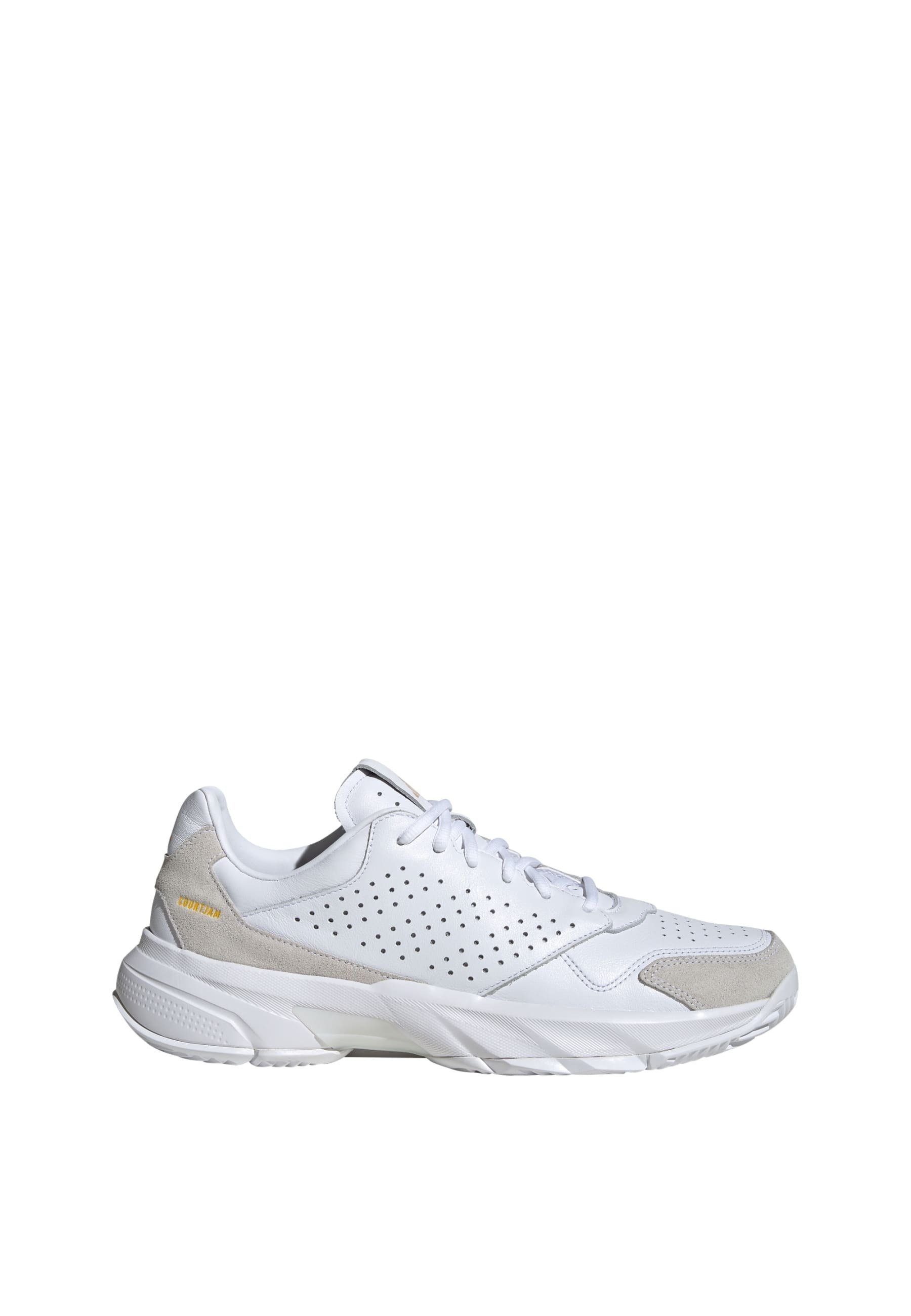 adidas Performance JAM CONTROL 3 PREMIUM - Chaussures de tennis multicourts - blanc nuage