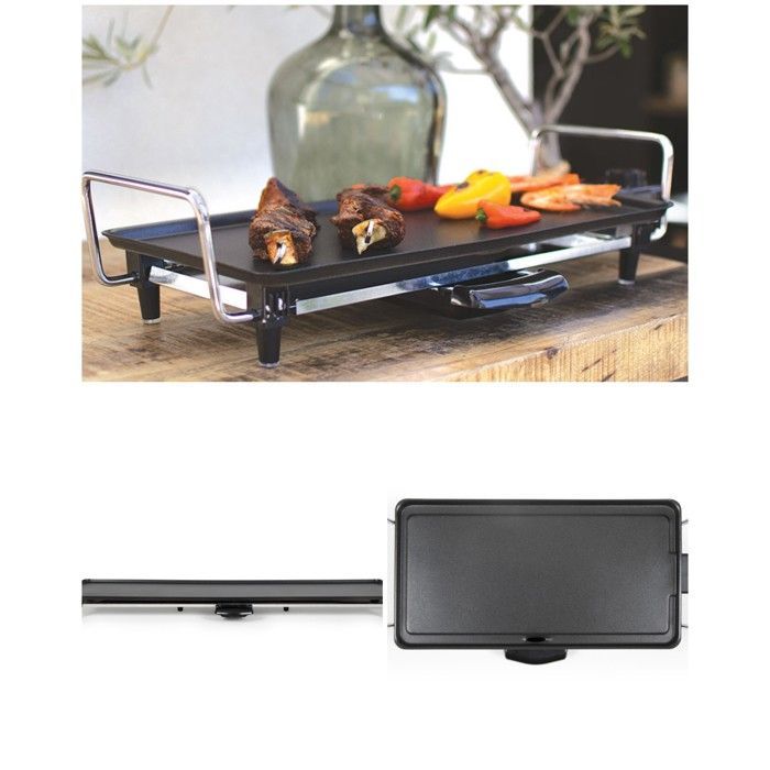 Electric Griddle Grill - LIVOO - XXL - 2000W - Non-stick - 43x22.5cm