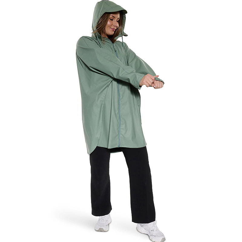 Time 2 Change regnponcho med hette