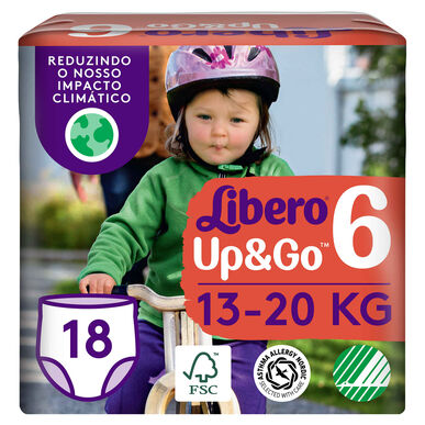 Libero Up&Go T6 vaippa 13-20 kg 18 kpl 18 kpl