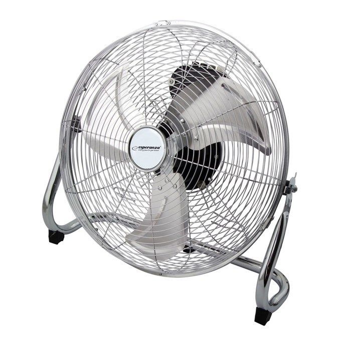 Fan - ESPERANZA - Scirocco 12'' - Chrome - 30 cm - Adjustable and tiltable head
