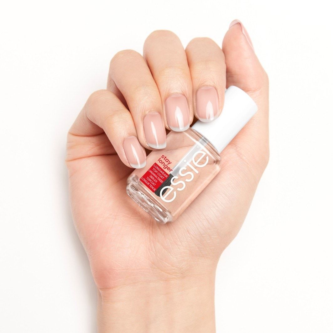 essie Top Coat Stay Longer – dlhotrvajúci vrchný lak – 13,5 ml