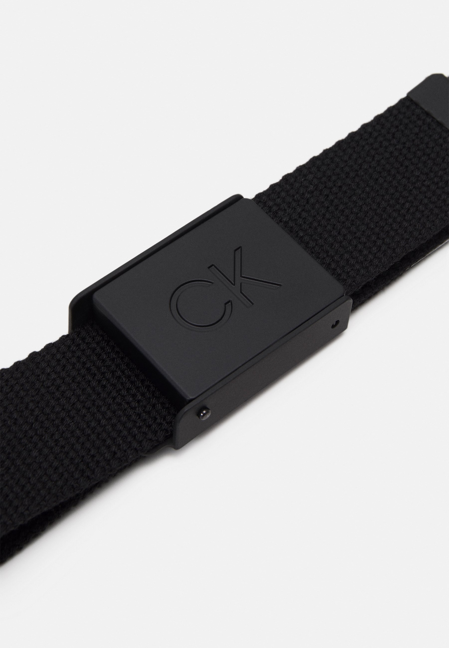 Calvin Klein Golf MONOGRAM GESP RIEM - Riem - zwart