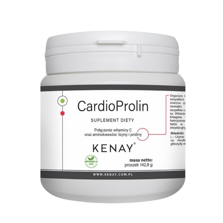 Kenay Cardio Prolin L-Lizyna L-Prolina Witamina C