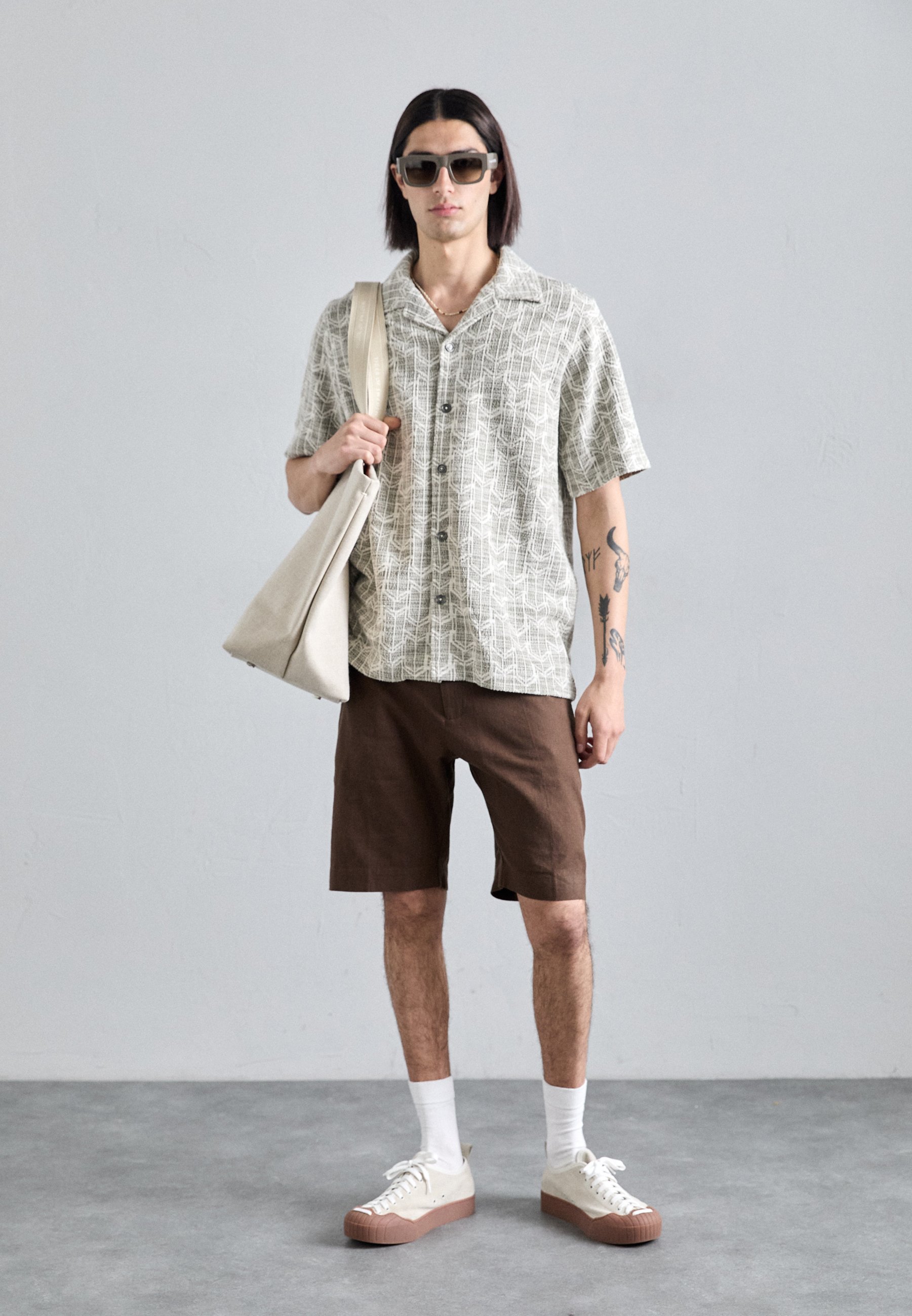 NN.07 JULIO - Chemise - vert crocodile