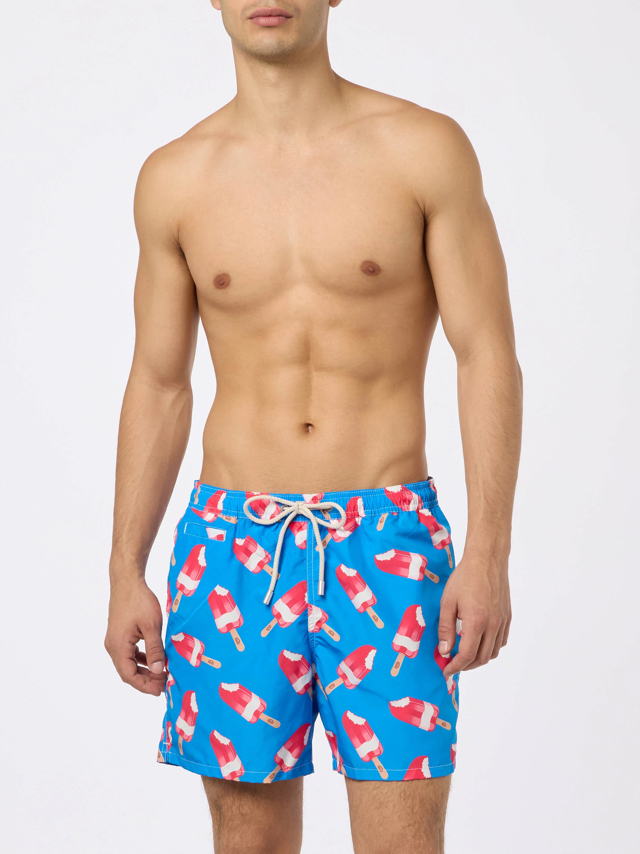 Costume da bagno da uomo con stampa Fior di Fragola | Algida® Edizione