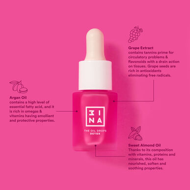 3INA Detox-tipat Öljytipat Detox 15 ml 15 ml