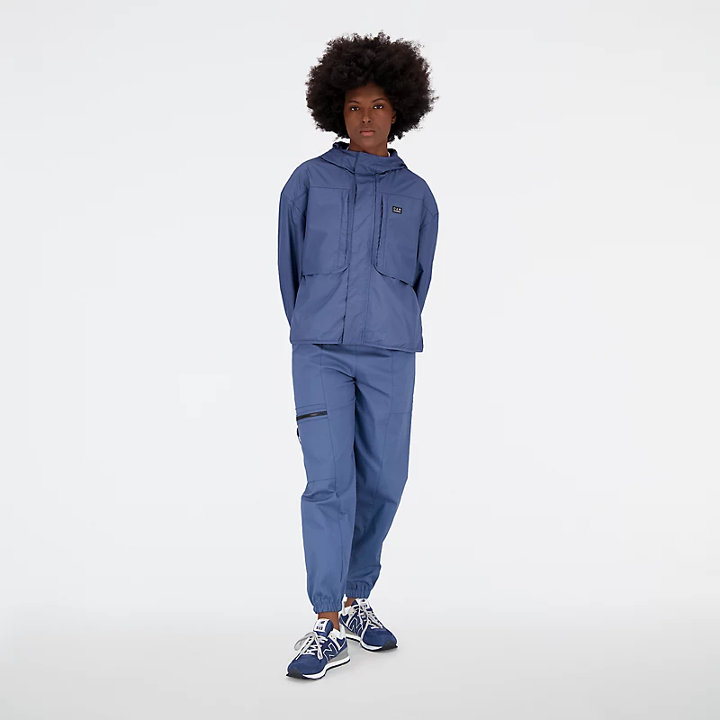Spodnie damskie AT Woven Pant - VINTAGE INDIGO