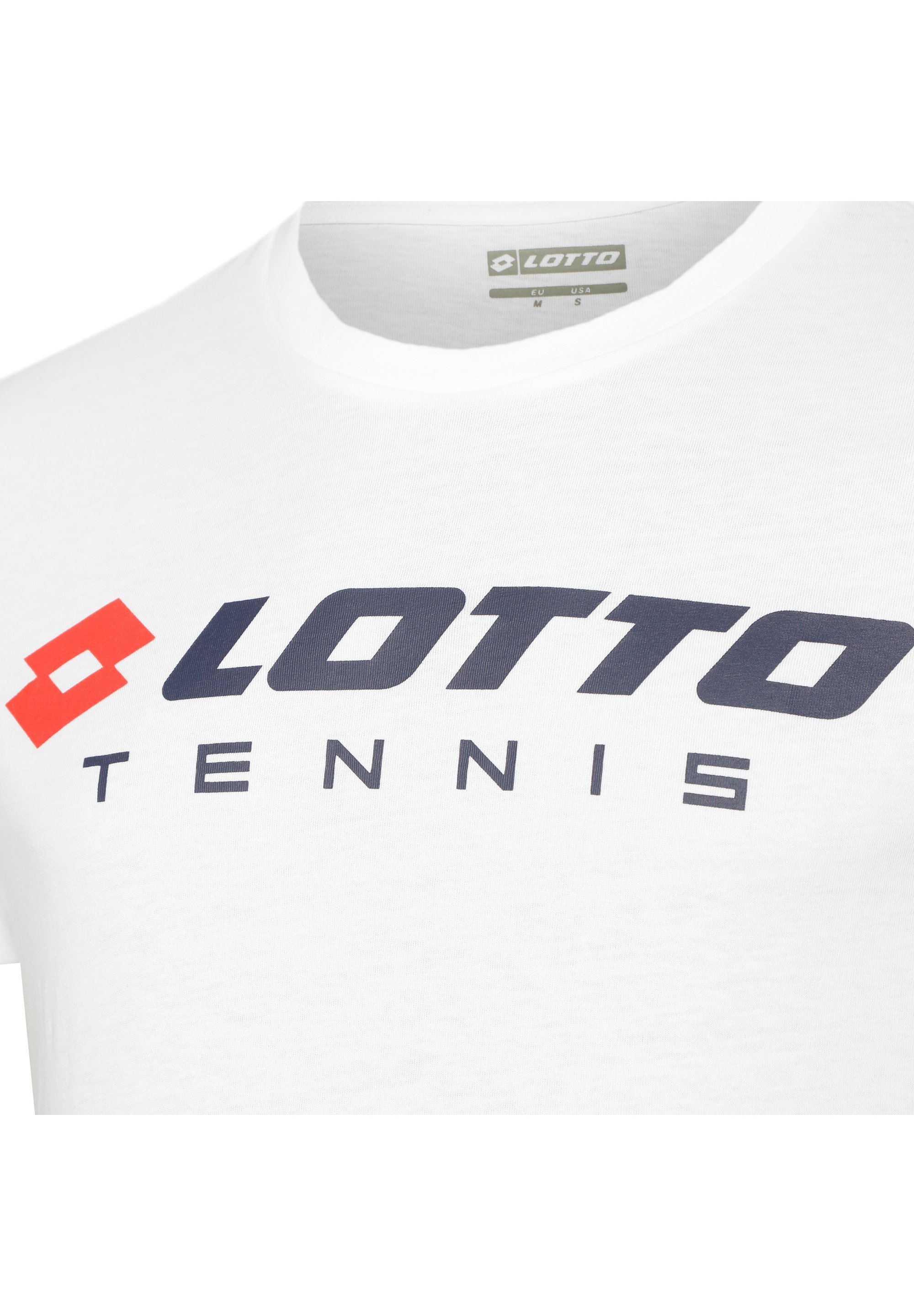 Lotto SQUADRA II - T-shirt imprimé - blanc