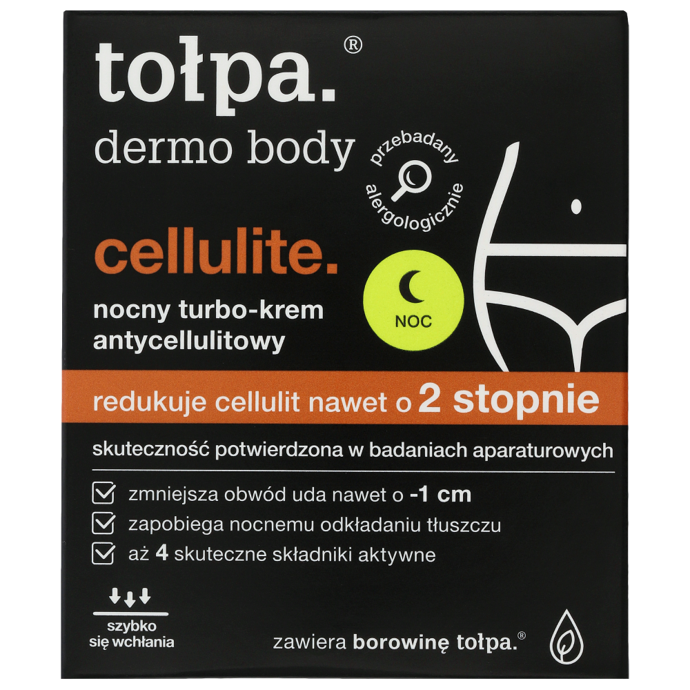 Tołpa anti-cellulite turbo night body cream 250ml Dermo Body Cellulite