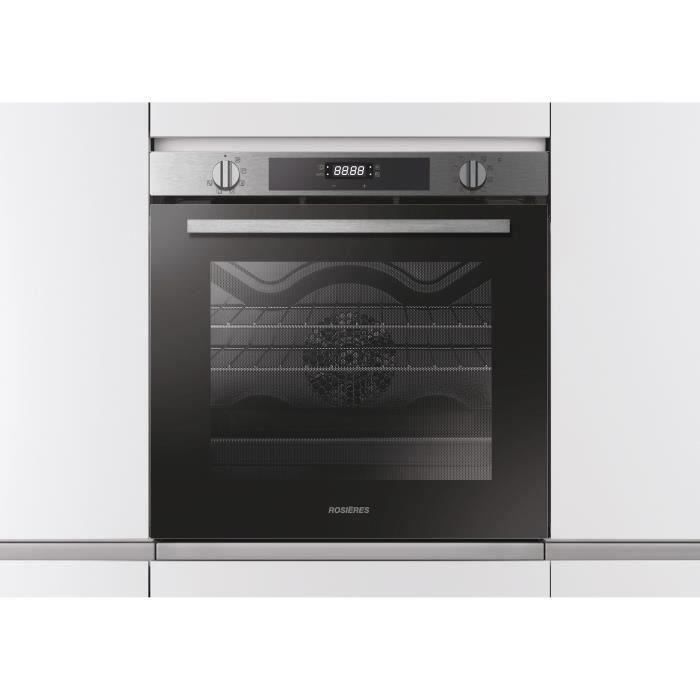ROSIERES Built-in Pack: Pyrolytic Oven RFC3OP5579IN + Induction Hob RI633CBB