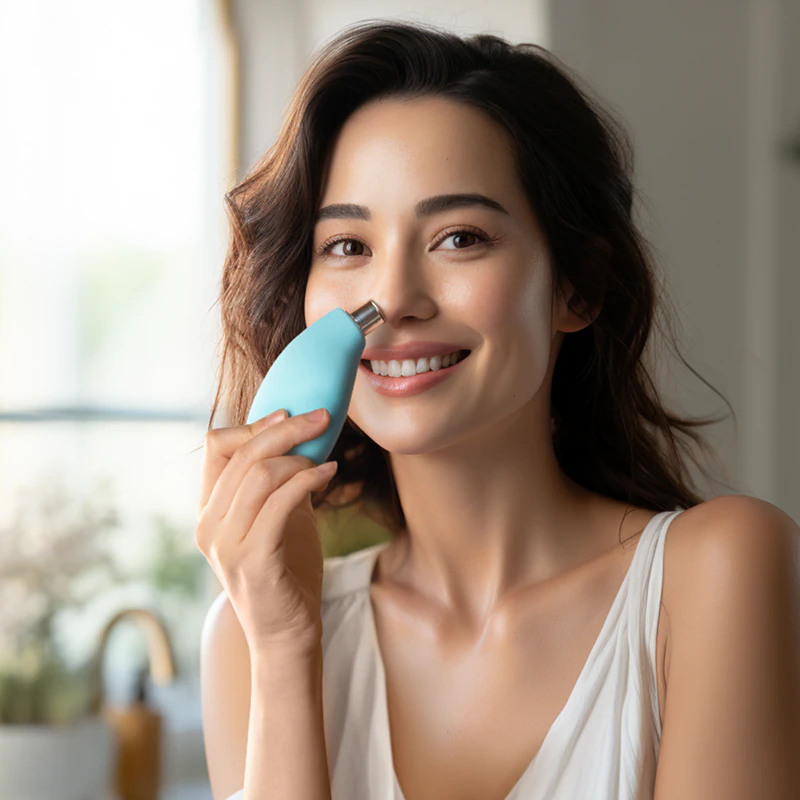 Removedor de cravos FOREO KIWI™ com luz LED azul