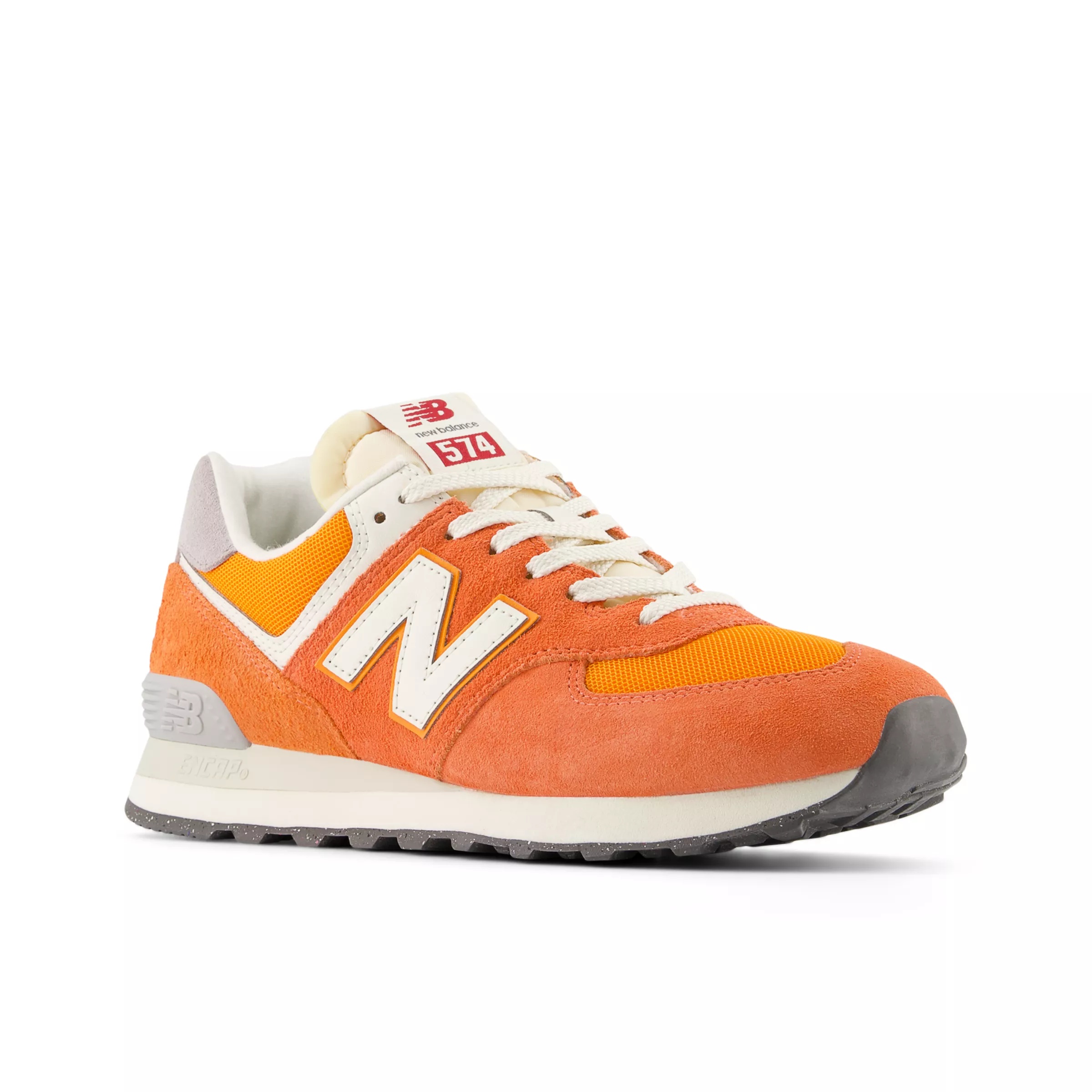 574 Gulf Red with Sea Salt