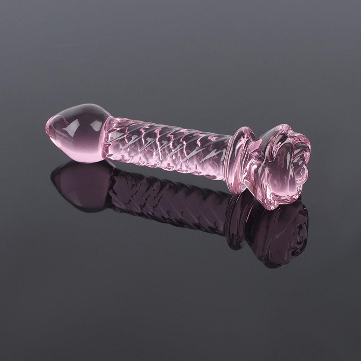 Varilla de cristal rosa Intima, accesorio erótico - Rosa