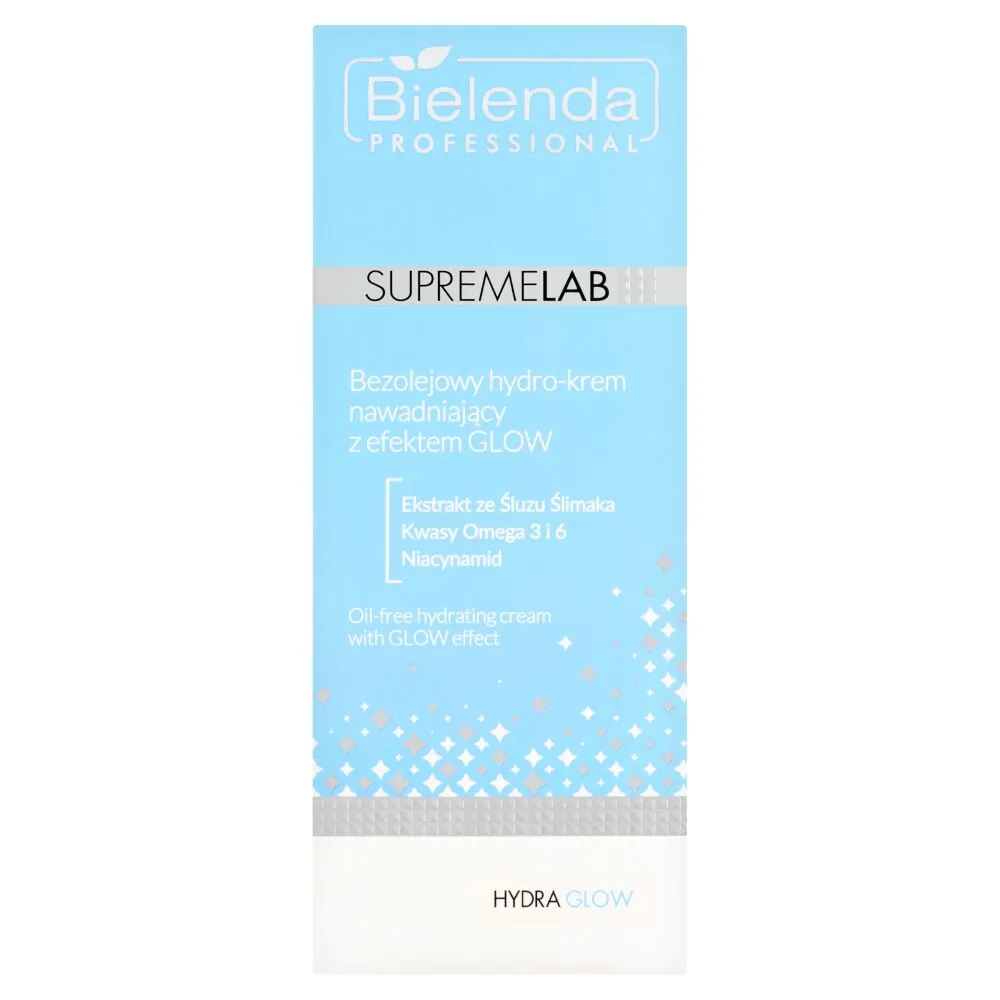 Bielenda Professional Supremelab Hydra Glow Bezolejowy hydro-krem nawadniający