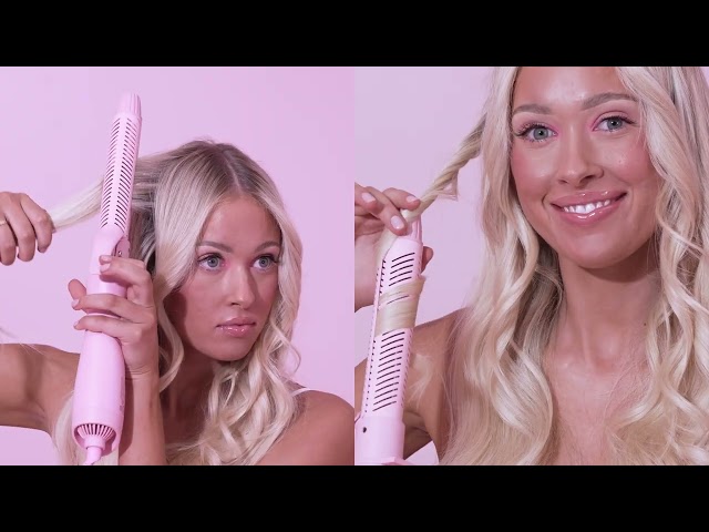 Cachos de cabelo Mermade com ar comprimido - O poder do ar para estilizar sua juba