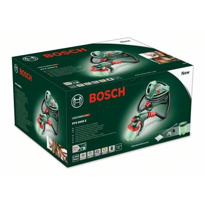 Pulverizador de pintura BOSCH PFS 5000 E - 1200 W - Caudal: 500 ml/min + Mezclador