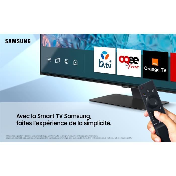 SAMSUNG QE55Q80B - TV QLED 4K UHD - 55'' (140 cm) - Smart TV - Pannello 100Hz - HDMI 2.1 - Dolby Atmos
