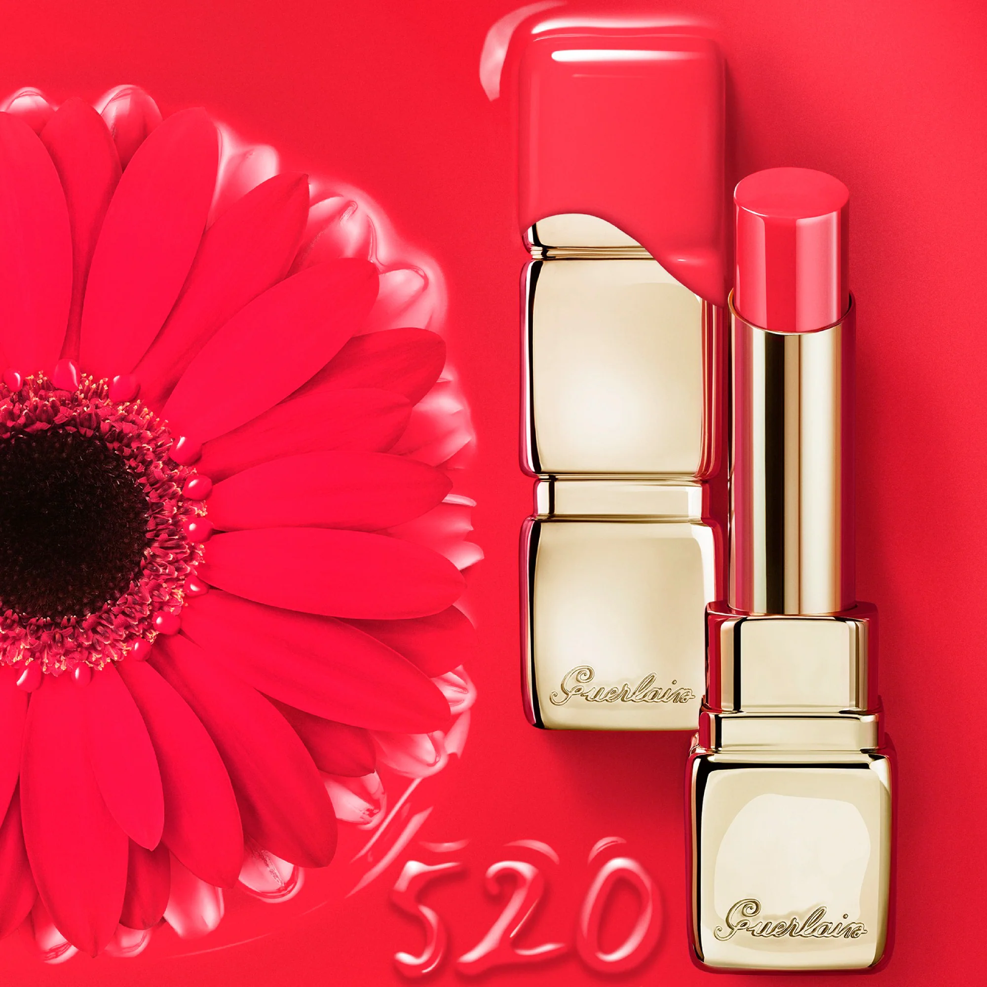 Labbra KissKiss Shine Bloom - Rossetto brillante, Rossetto