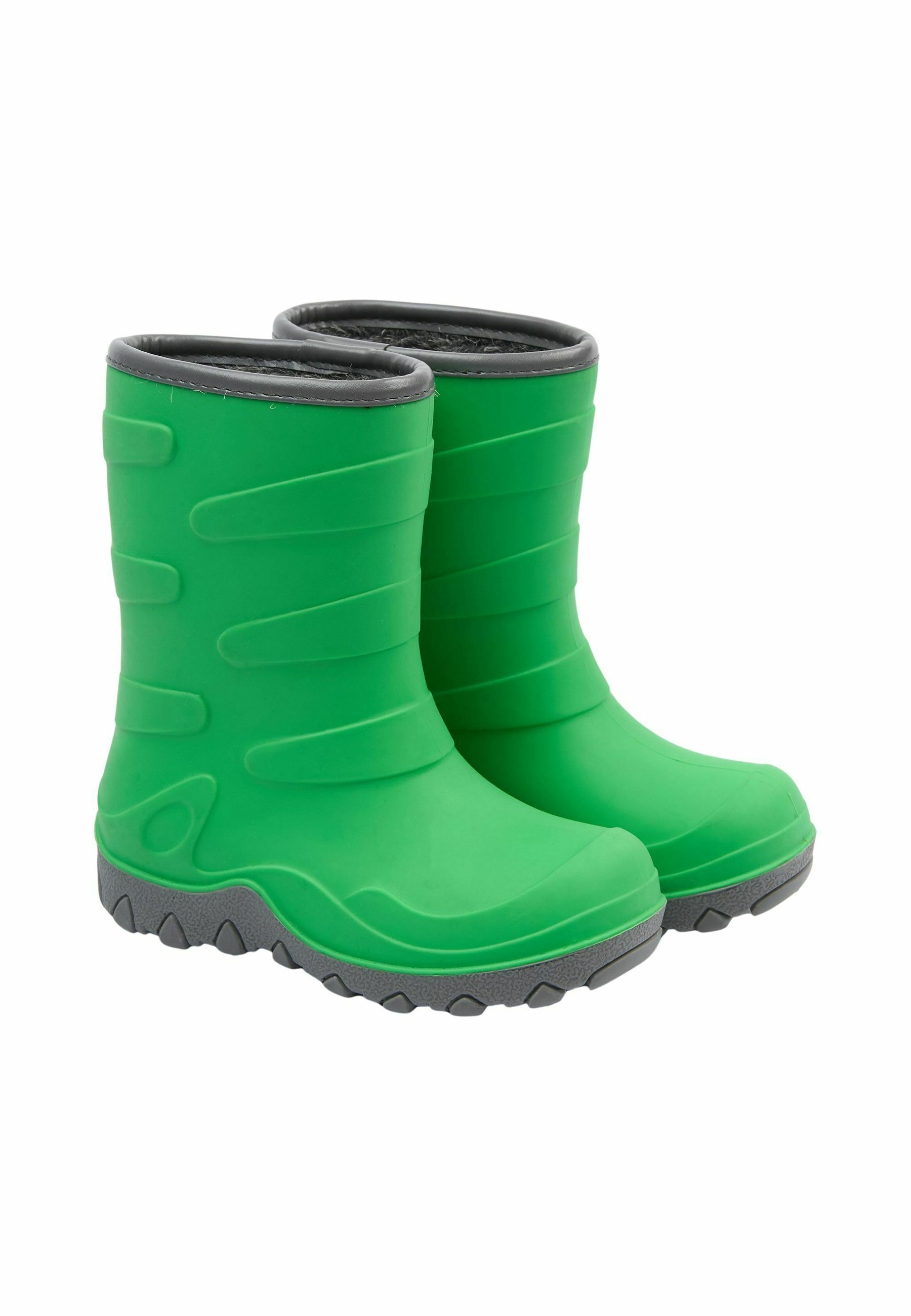 Stivali di gomma mikk-line - verde veleno