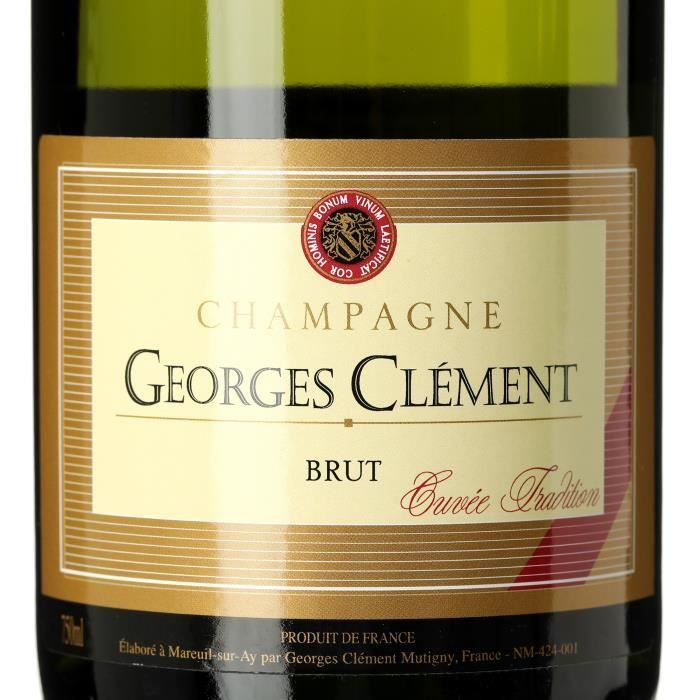 Georges Clément Brut Tradition Champagner - 75 cl