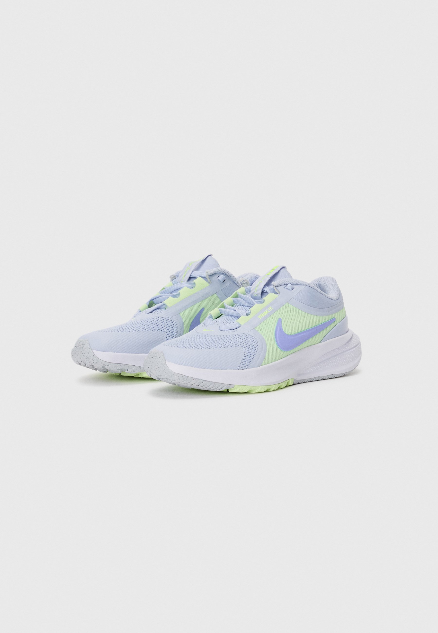 Nike Performance STAR RUNNER 5 UNISEX - Hardloopschoenen voor op de weg - ghost/thistle/barely volt/football grey