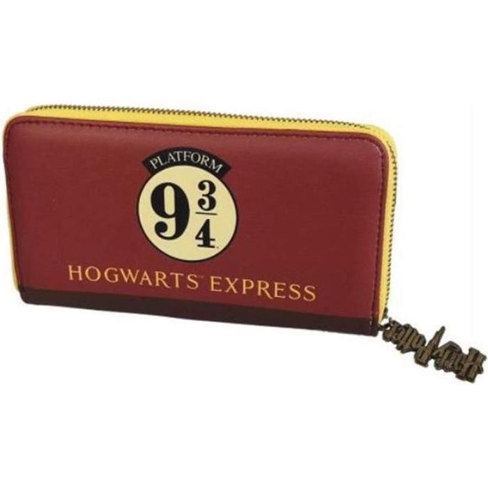 Harry Potter 9 3/4 Zweinstein Express grote portemonnee met ritssluiting