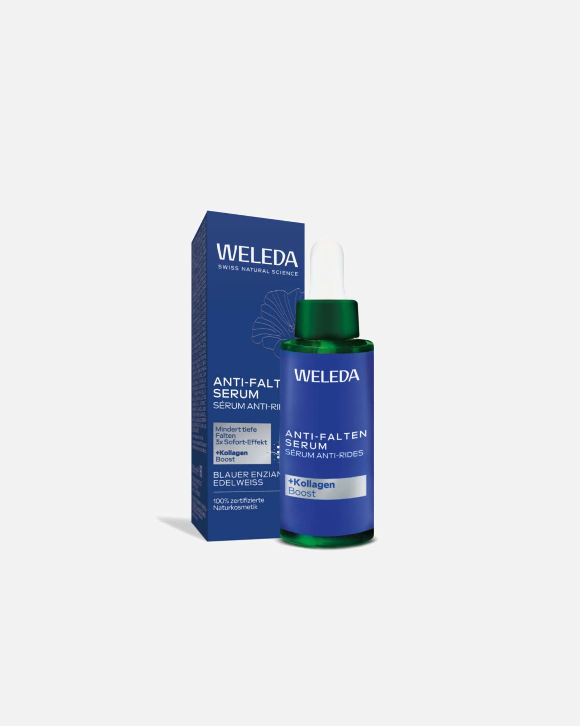 Weleda serum protiv starenja Plavi serum protiv bora Encijan i Runolist - 30 ml