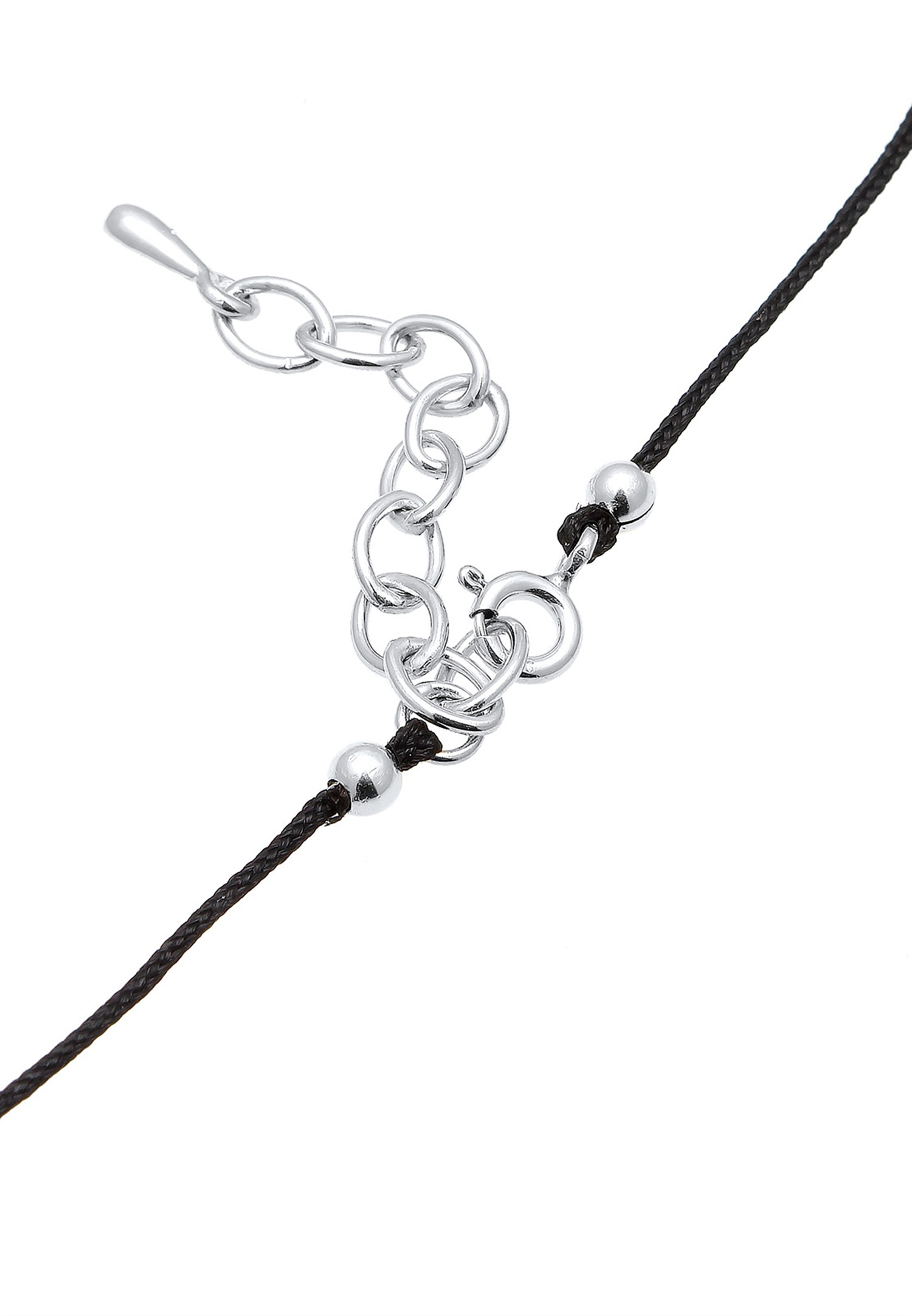 Elli Femme Choker Pendentif Ornement - (925/1000) Argent