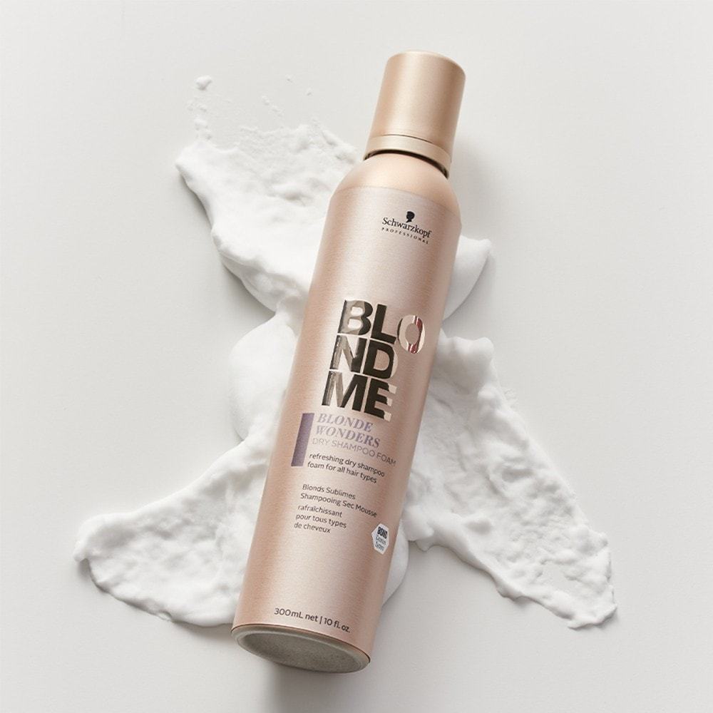 Schwarzkopf Professional sausais šampūns BLONDEME Blonde Wonders sausais šampūns - 300 ml