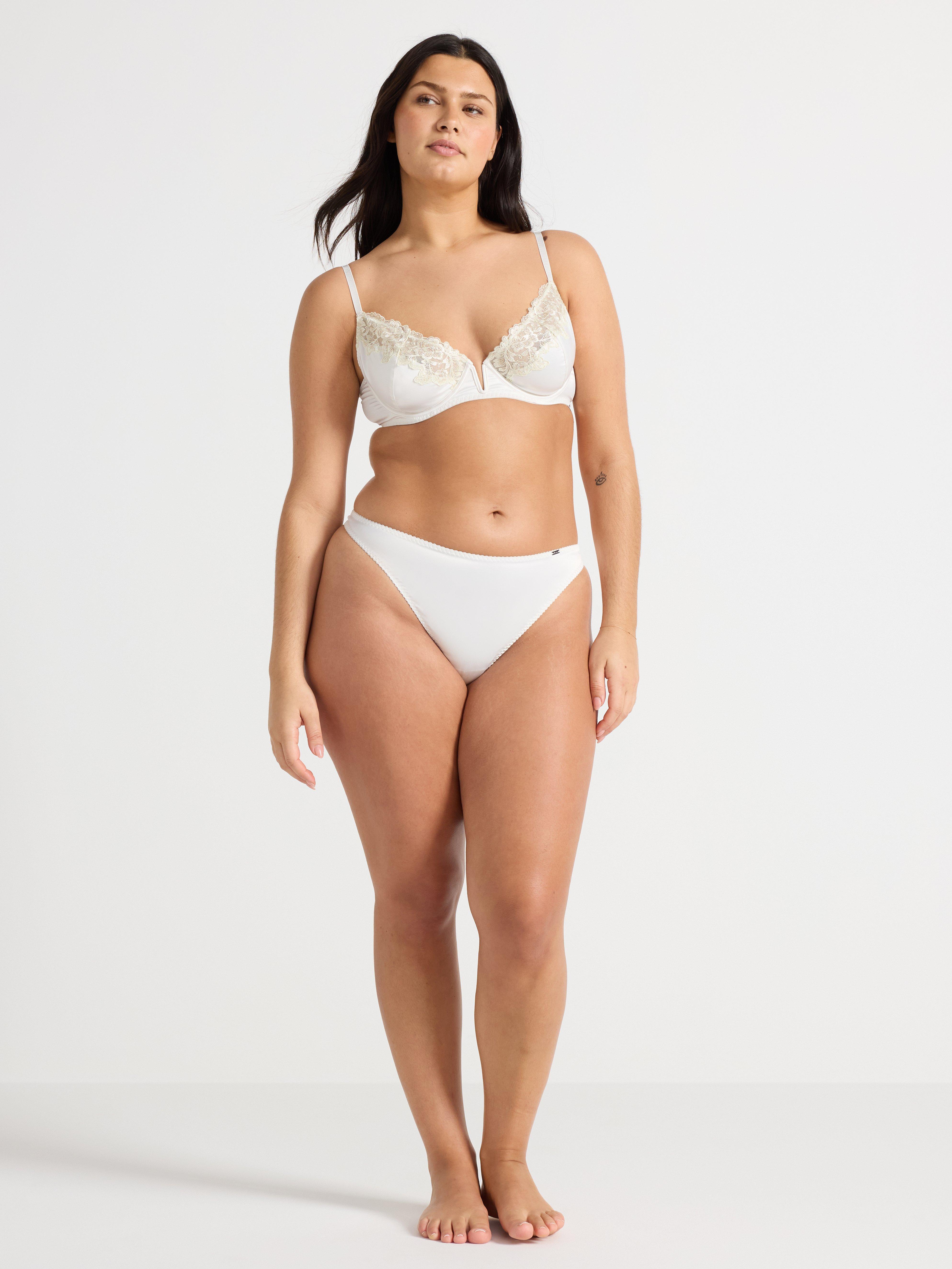 ella m – tanga blanco claro