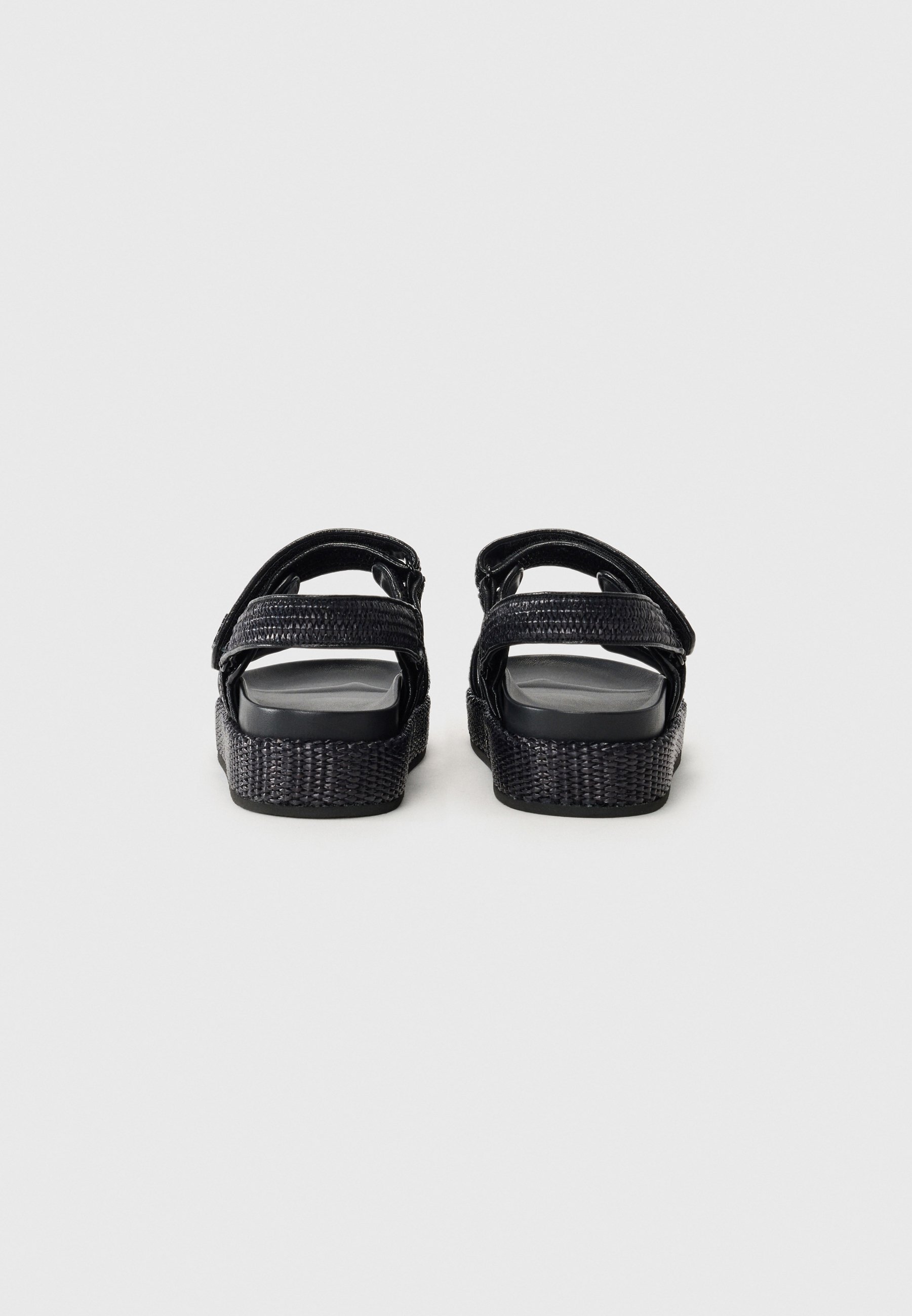 Sandali con plateau Tory Burch KIRA SPORT - neri